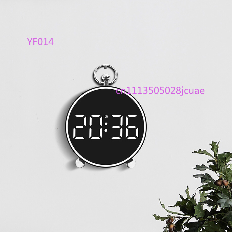 ミニマリストLED電子目覚まし時計多機能温度表示ベッドサイド - Led Desk Clock のレビューと価格