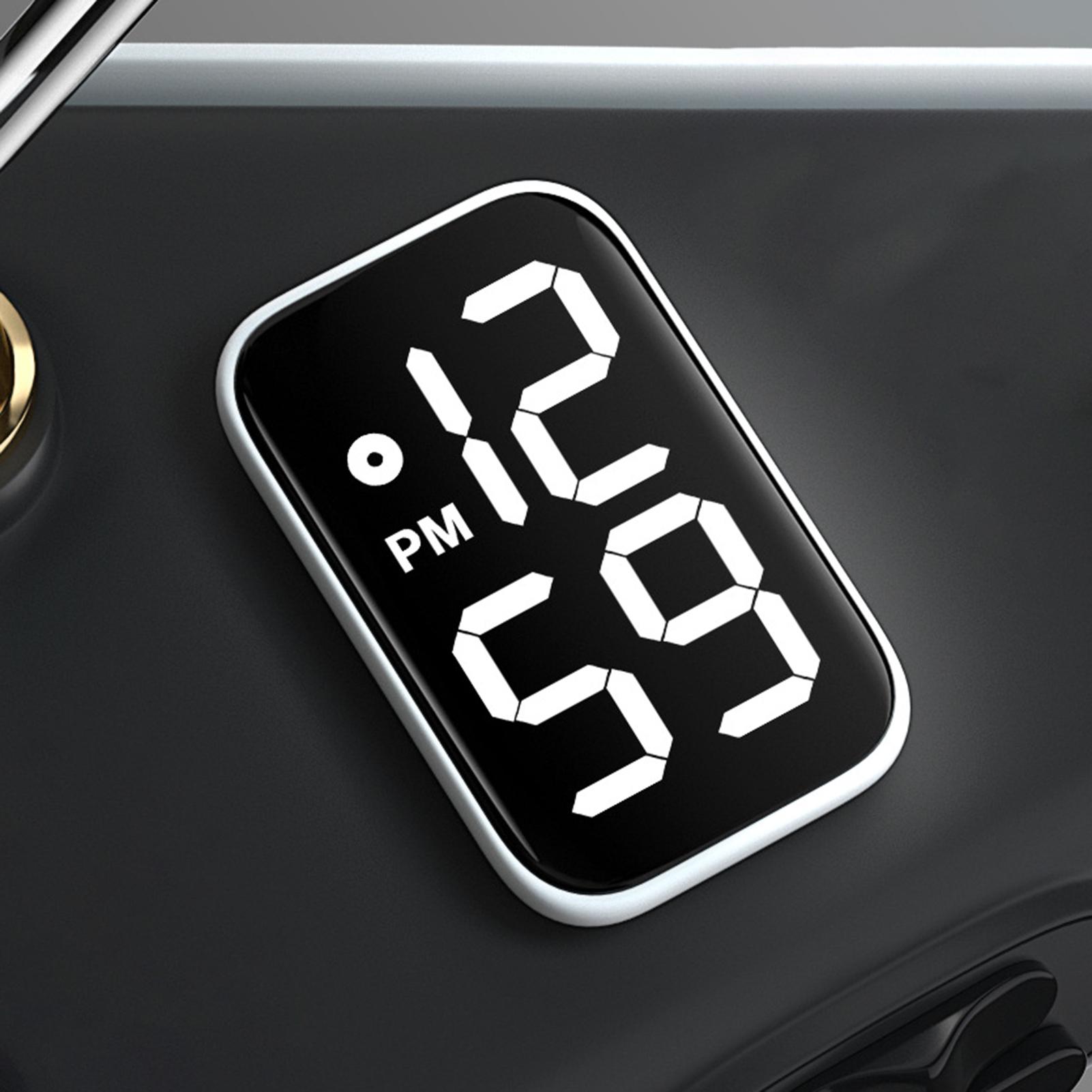優れたポータブル防水発光車時計 LED デジタル小型スティッ - Led Desk Clock のレビューと価格