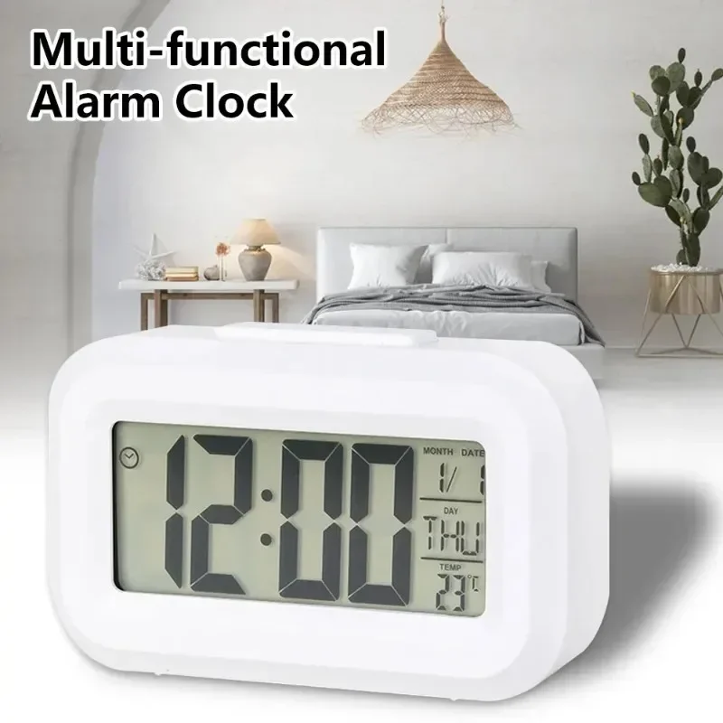 LEDデジタル目覚まし時計 バックライト データ時刻 カレン - Led Desk Clock のレビューと価格