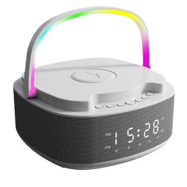 Bluetooth スピーカー S301 - タイマー機能付 - Led Desk Clock のレビューと価格
