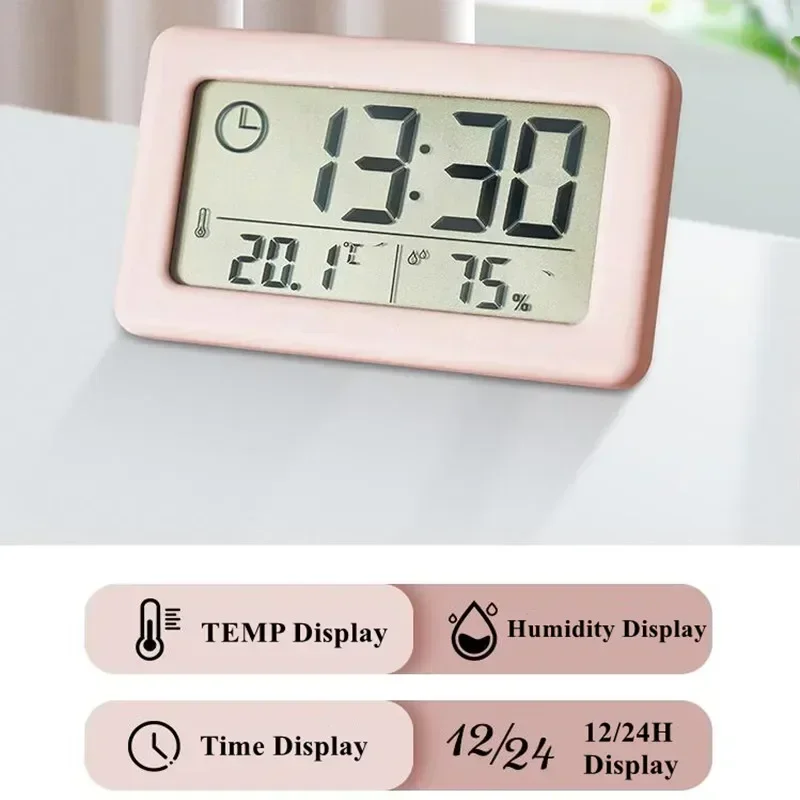 寝室の装飾用のデジタル目覚まし時計、寝室用の卓上時計LEDテ - Led Desk Clock のレビューと価格